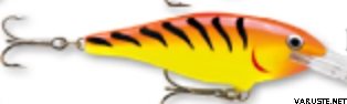 Rapala Shad Rap Shallow 7cm SSR-7 Hot Tiger (HT)