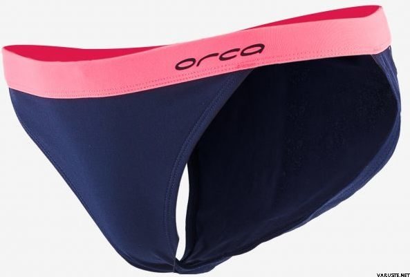 Orca Enduro Bikini Bottom Blue Depths/High Vis Pink