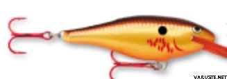 Rapala Shad Rap Shallow 7cm SSR-7 Bleeding Hot Olive