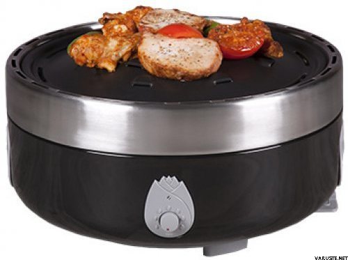 Muurikka Nokkela Savuton Hiiligrilli Musta