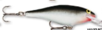 Rapala Shad Rap Shallow 9cm SSR-9 Silver (S)
