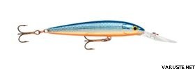Rapala Down Deep Husky jerk 10cm DHJ-10 Silver Blue