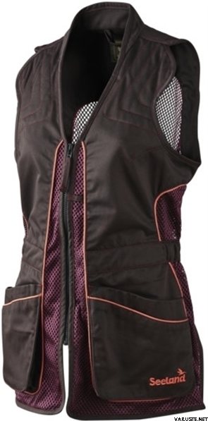 Seeland Skeet Lady Waistcoat Black Bean