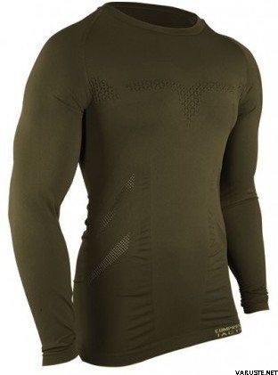 Compressport Tactical Legion Compression Shirt LS Olive Green