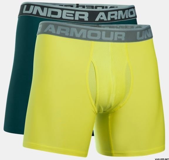 Under Armour Original 6" Boxerjock 2-pack Arden Green (919) / Smash Yellow