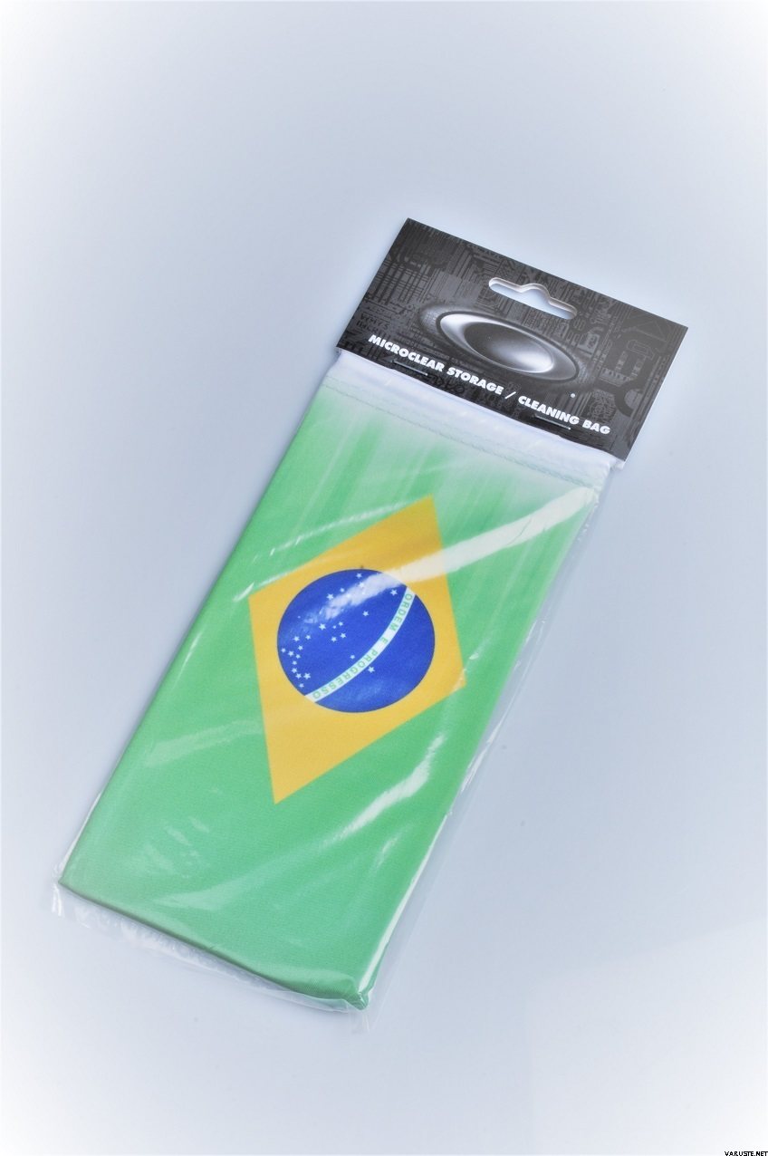 Oakley Special Storage/Cleaning bag Brazil Flag