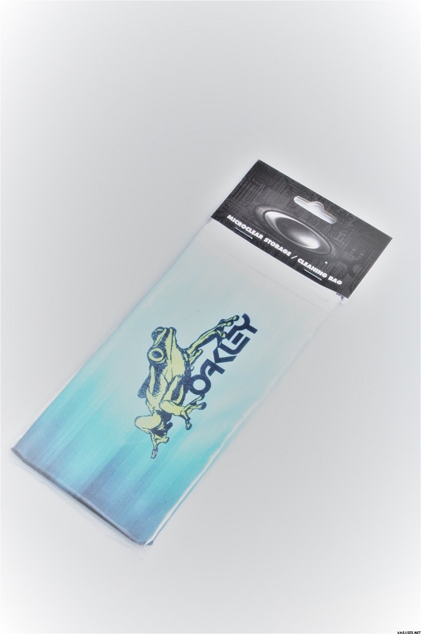 Oakley Special Storage/Cleaning bag Frog Blue