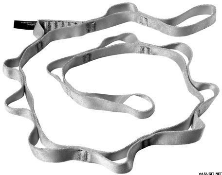 Black Diamond Nylon Daisy Chain 18mm, 140cm Grey