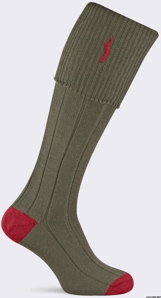 Pennine Imperial Shooting Sock Olive