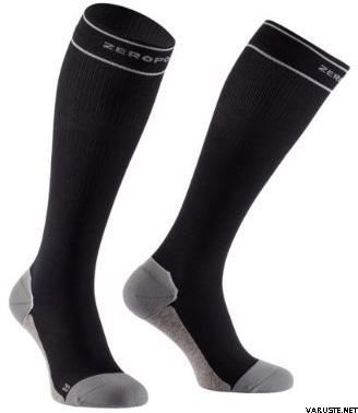 Zero Point Compression Hybrid Sock / Women Black/Grey