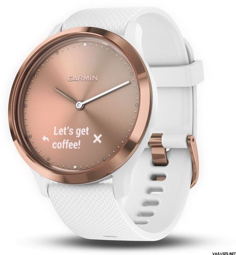 Garmin Vivomove HR Rose Gold-White