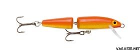 Rapala Jointed 9cm J-9 Gold Fl Red (GFR)