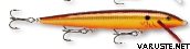 Rapala Husky 13cm H-13 Bleeding Copper Flash