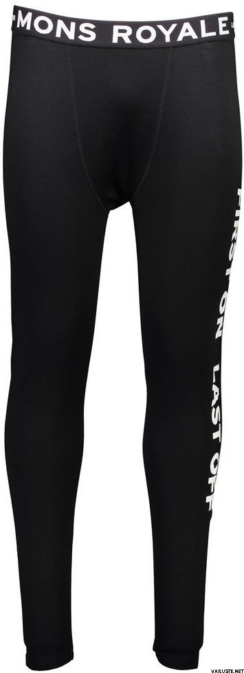 Mons Royale Double Barrel Long John FOLO M Black