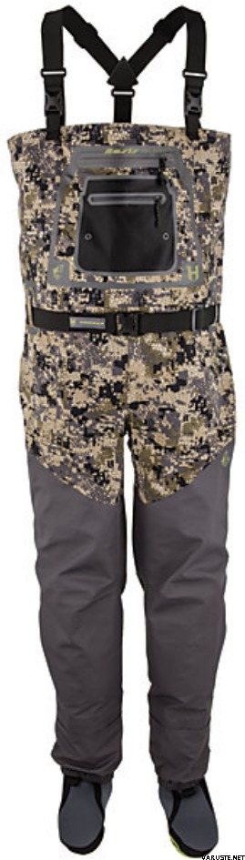 Hodgman Aesis Sonic Stocking Foot Wader Digi Camo / Charcoal