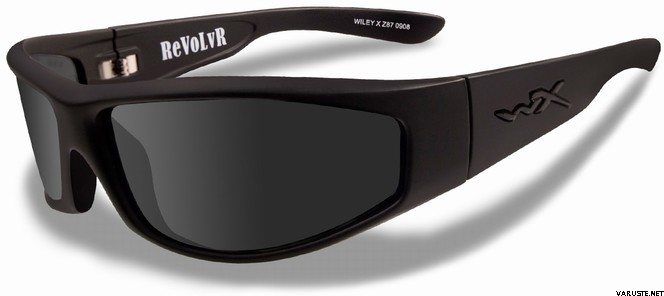 Wiley X REVOLVR Smoke Grey Matte Black Frame
