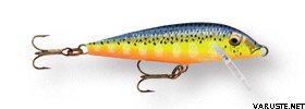 Rapala CountDown 7cm CD-7 Hot Steel