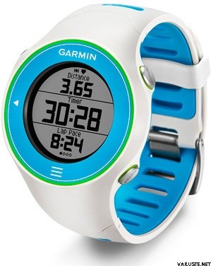 Garmin Forerunner 610 + sykevyö Special Edition White