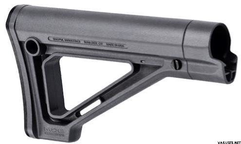 Magpul MOE® Fixed Carbine Stock - Commercial-Spec Model Stealth Grey
