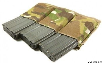 Blue Force Gear Ten-Speed Triple M4 Mag Pouch Multicam