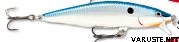 Rapala Flat Rap 10cm FLR-10 Silver Blue