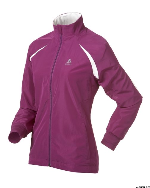 Odlo Fly set for Women (Jacket+pants) Grape juice/Snow white