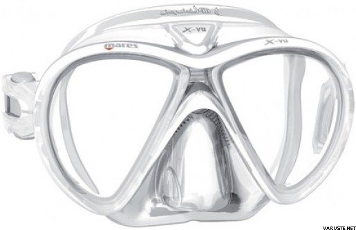 Mares X-VU LiquidSkin White