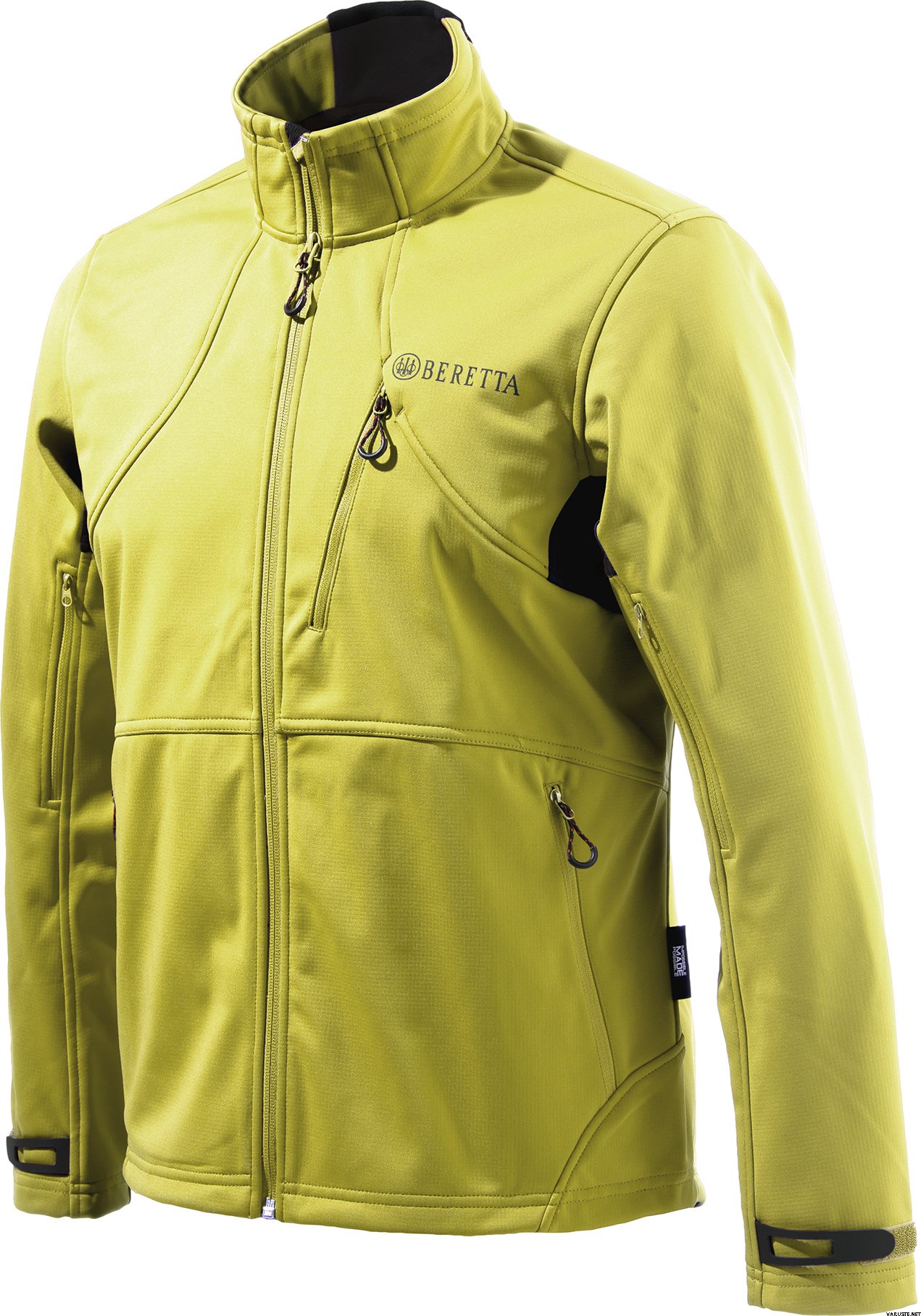 Beretta Soft Shell Fleece Jacket Oil Yellow