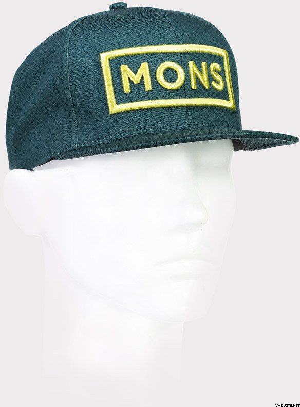 Mons Royale Connor Cap Box Logo Pacific