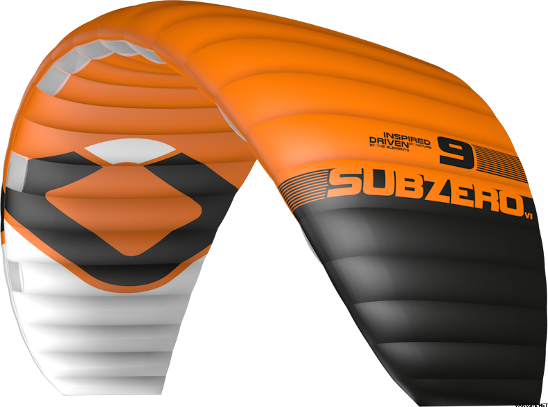 Ozone Subzero V1 Kite Only 13m² Orange