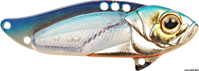 Strike Pro Astro Vibe UV 5,5cm / 17g Blue Silver OB