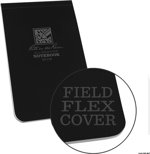 Rite in the Rain Top-Bound Memo 13 x 8.5 cm Black