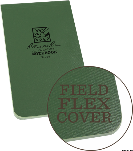 Rite in the Rain Top-Bound Memo 13 x 8.5 cm Green