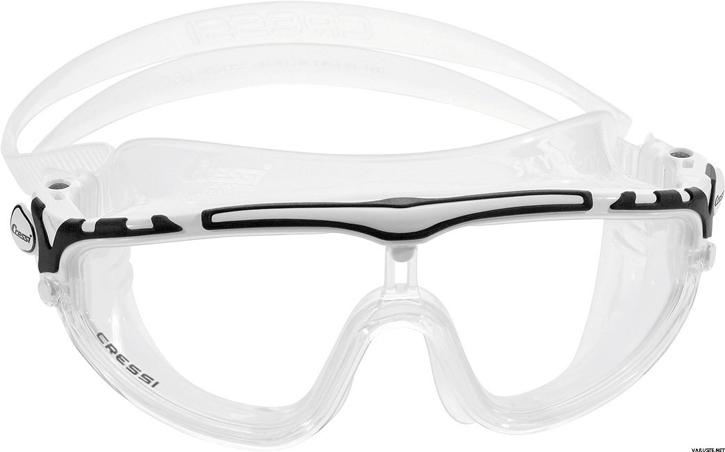 Cressi Skylight Goggles Clear / White Black