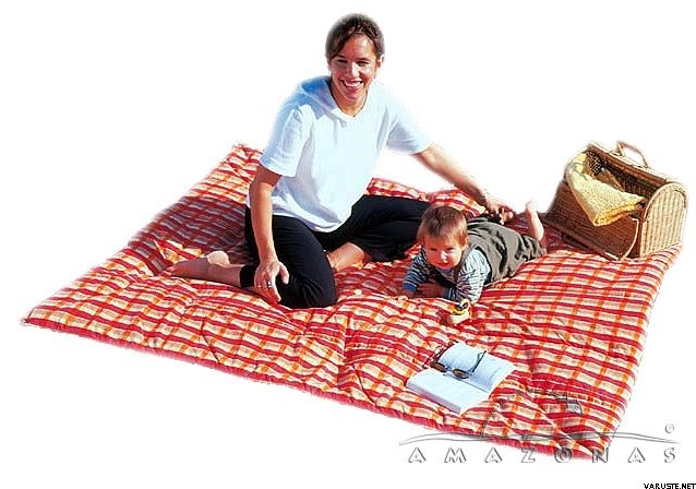 Amazonas Molly picnic blanket Orange