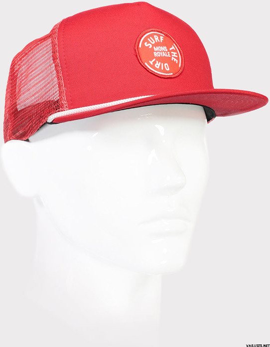 Mons Royale The ACL Trucker Cap Surf Bright Red