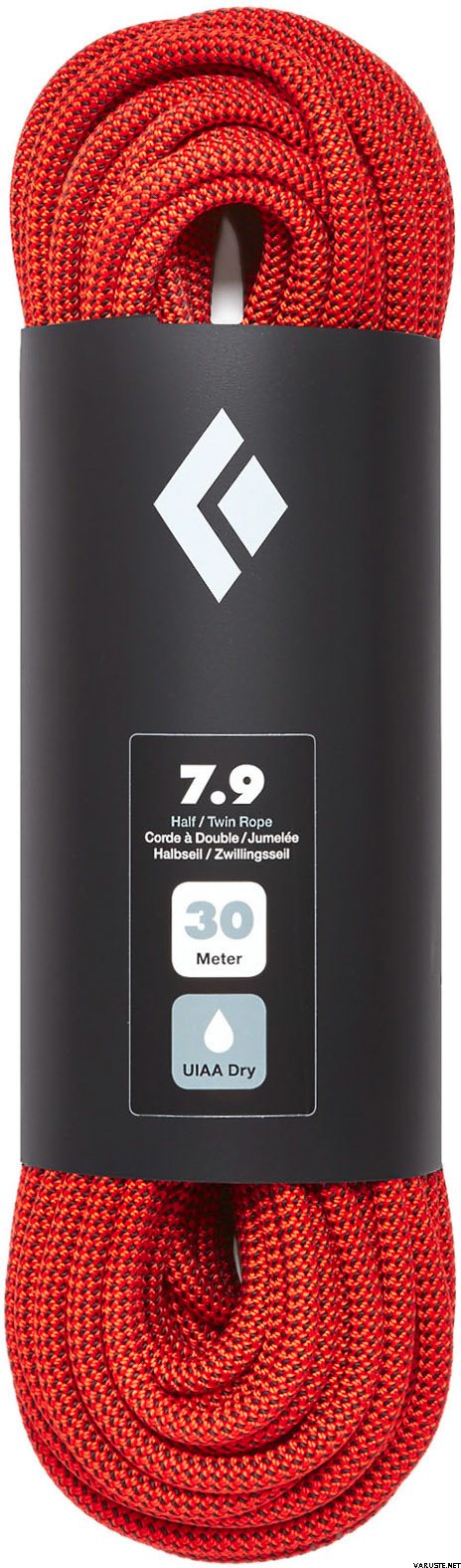 Black Diamond 7.9 Rope Dry 60m Orange
