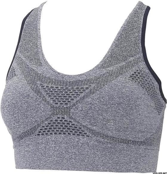 Salomon Medium Impact Bra Graphite
