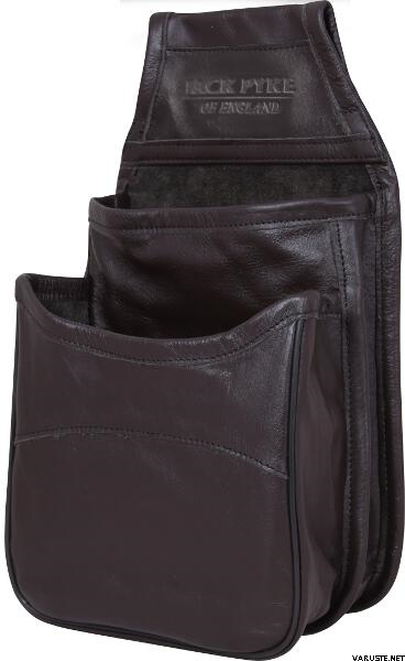 Jack Pyke Leather Cartridge Pouch Brown