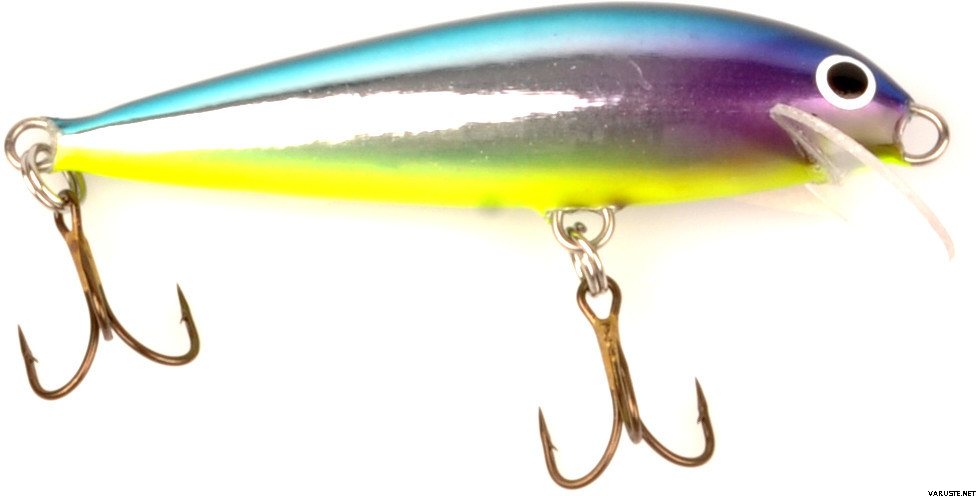 Karikko 7 cm Sininen / Hopea / Vihreä