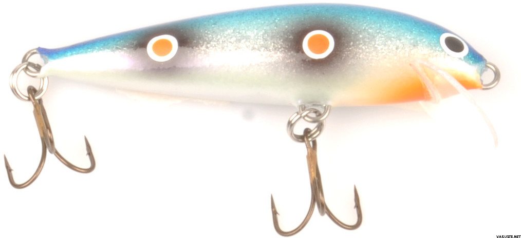 Karikko 7 cm Sininen / Hopeinen / Oranssi, Täplät