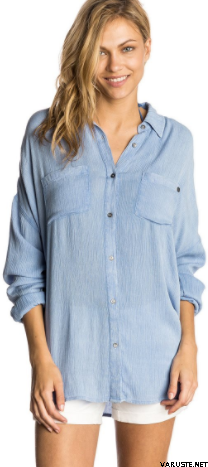 Rip Curl Coolangatta Shirt Light Blue