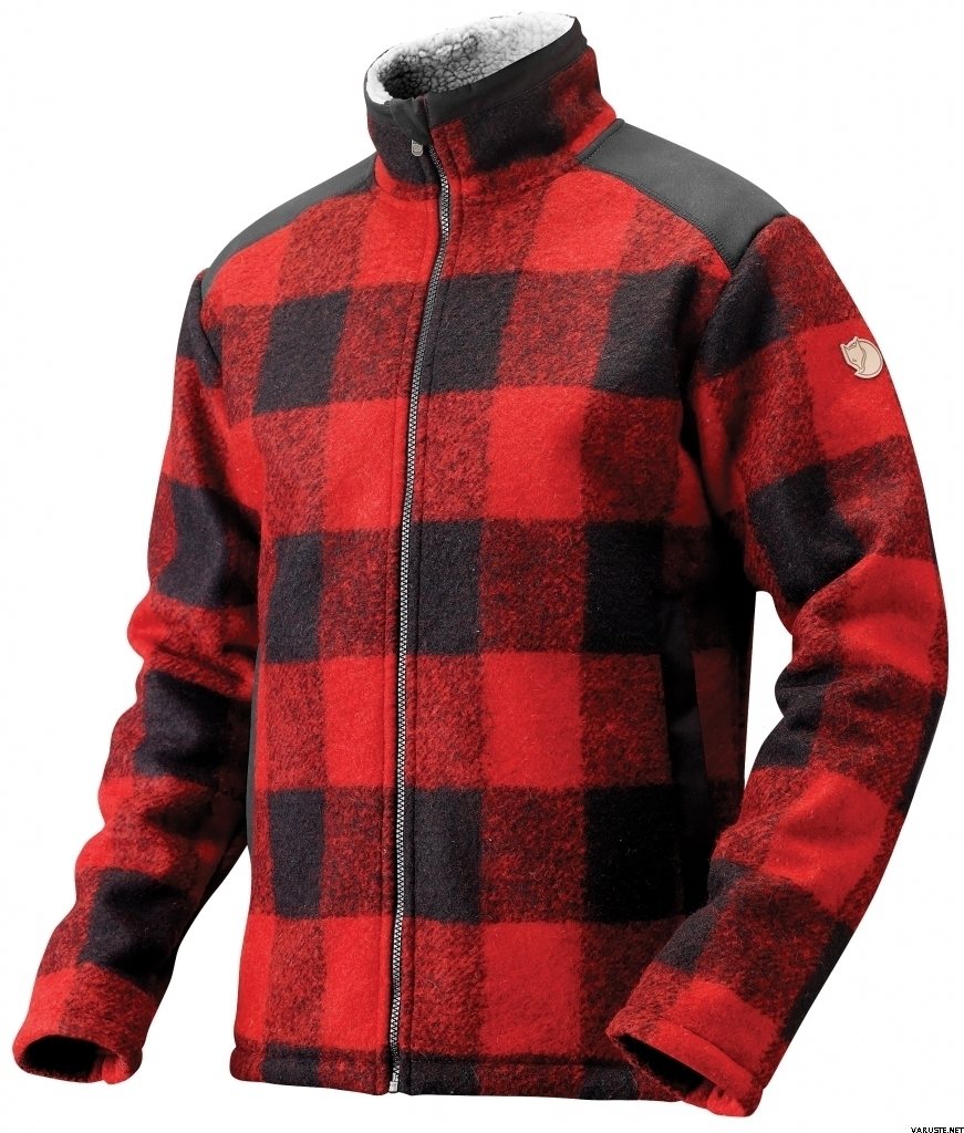 Fjällräven Woodsman Jacket Red/Black