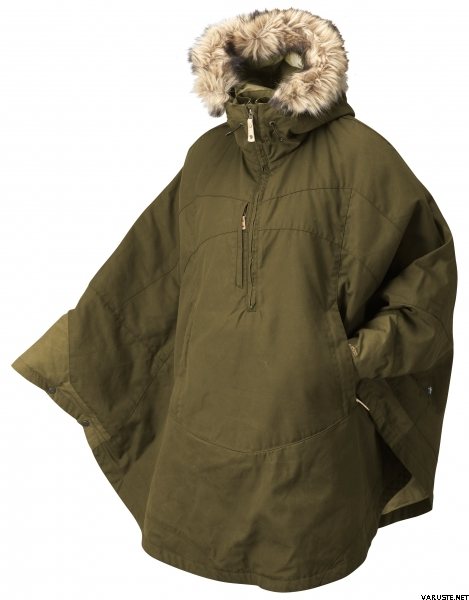 Fjällräven Luhkka Cape Dark Olive / tarmac