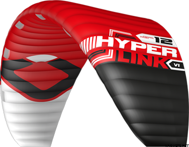 Ozone Hyperlink V1 Kite Only 9m² Red