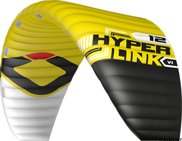 Ozone Hyperlink V1 Kite Only 9m² Yellow