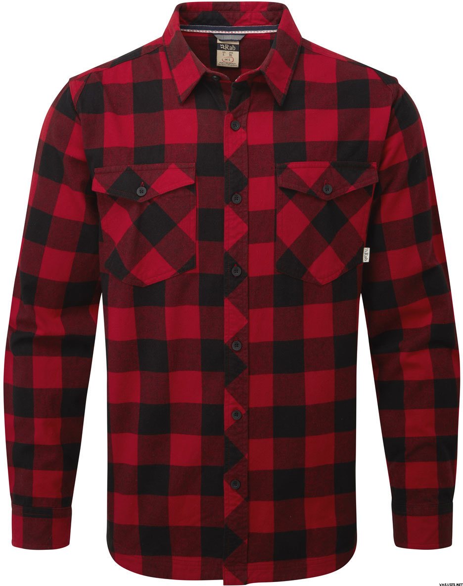 Rab Boundary Shirt Autumn Red