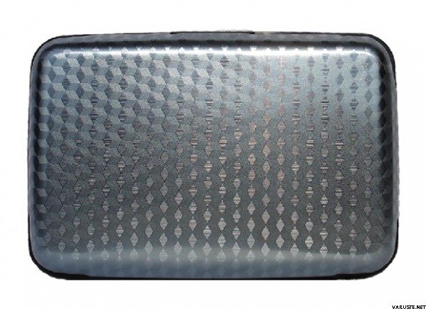 Ögon Designs Aluminium wallet 5A, Fan-shaped Pacific