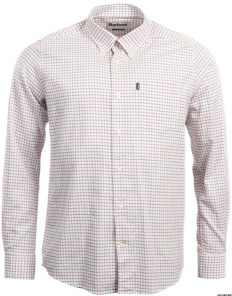 Barbour Stapleton Tattersall Shirt Red
