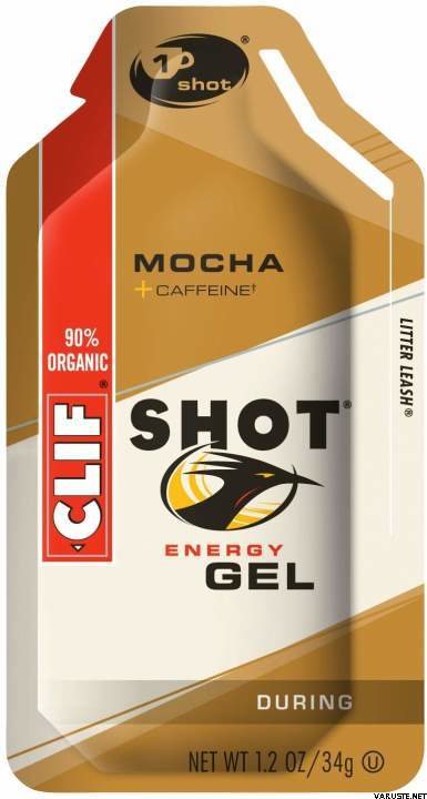 Clif Shot Energy Gel 34g Mocha + 100 mg kofeiinia